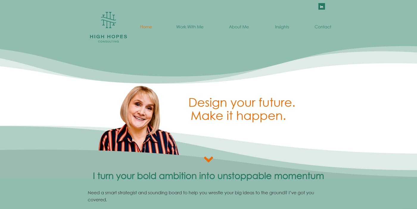 High Hopes Consulting website